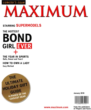 Maximum Magazine Cover January2010 PNG