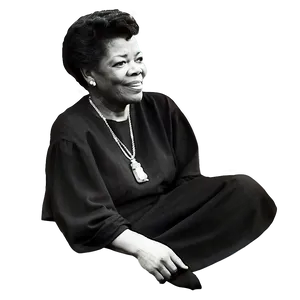 Maya Angelou Love For Literature Png Nda40 PNG Image