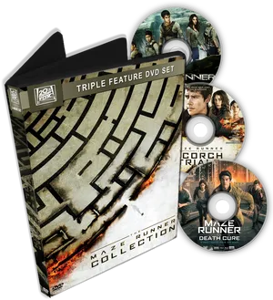 Maze Runner D V D Collection Set PNG Image