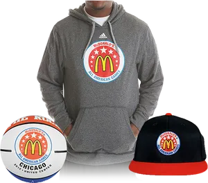 Mc Donalds All American Games Merchandise PNG Image