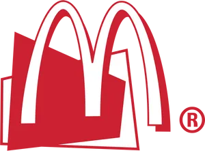 Mc Donalds Iconic Golden Arches Logo PNG Image