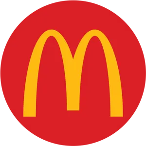 Mc Donalds Iconic Golden Arches Logo PNG Image