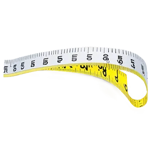 Measuring Tape In Inches Png Pqt75 PNG Image