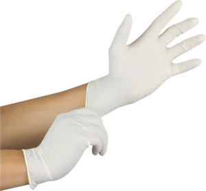 Medical Examination Glove PNG Image