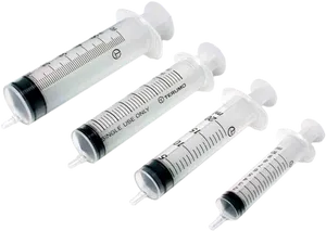 Medical Syringes Transparent Background PNG Image