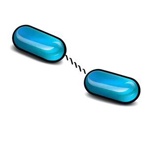 Medicine Blue Tablet Png Gwd21 PNG Image