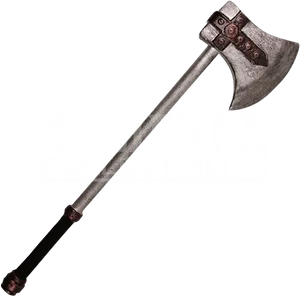 Medieval Axe Collectible PNG Image