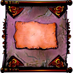 Medieval Battle Scroll Png Hun PNG Image