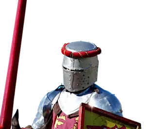 Medieval Knightin Armor PNG Image