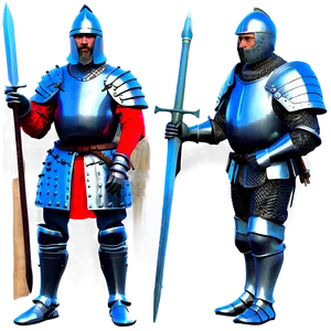 Medieval Knights Soldiers Png Jox PNG Image