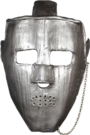 Medieval Metal Mask PNG Image