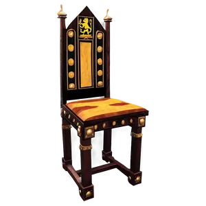 Medieval Sovereign Chair Png 22 PNG Image