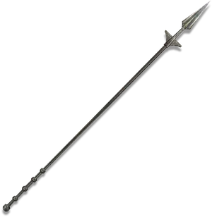 Medieval Spear Isolated PNG Image