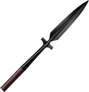 Medieval Spear Weapon PNG Image