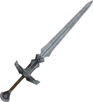 Medieval Style Sword Illustration PNG Image