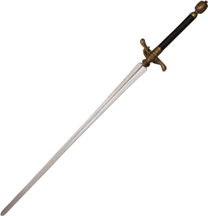 Medieval Sword Isolated PNG Image