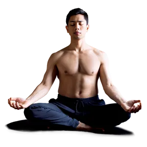 Meditation And Yoga Fusion PNG Njd75 PNG