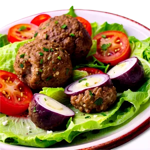 Mediterranean Meatball Salad Png Xyx PNG Image