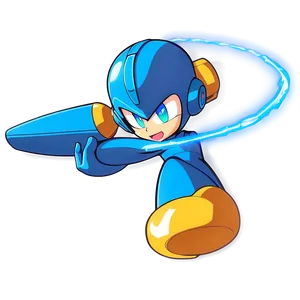 Mega Man Jumping Action Png 37 PNG Image