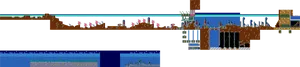 Mega Man Level Sprite Map PNG Image