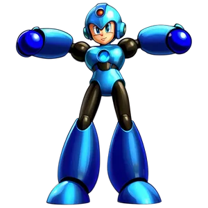 Mega Man Slide Move Png Hxl67 PNG Image