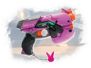 Mei Overwatch Blaster Render PNG Image