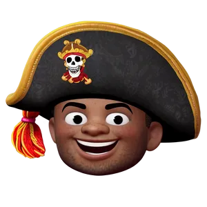 Memoji In Pirate Hat Png Wgv69 PNG Image