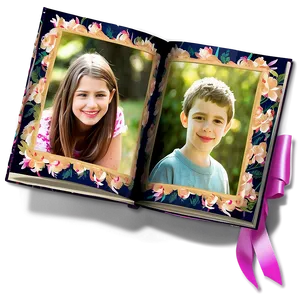 Memorial Photo Album Png Gej7 PNG Image