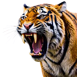 Menacing Tiger Growl Png 44 PNG Image