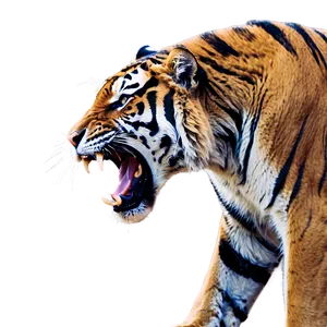 Menacing Tiger Roar Png 55 PNG Image