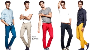 Mens Casual Fashion Variety2023 PNG Image