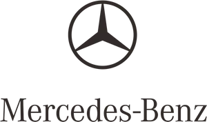 Mercedes Benz Logo Simple Design PNG Image