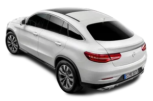 Mercedes Benz S U V Rear View PNG Image