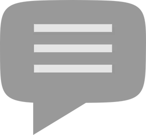 Message Icon Speech Bubble PNG