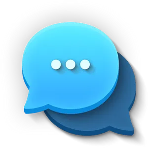 Messaging App Icon PNG Image