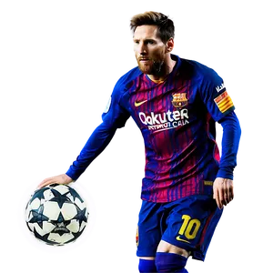 Messi Champions League Png Xnc PNG Image