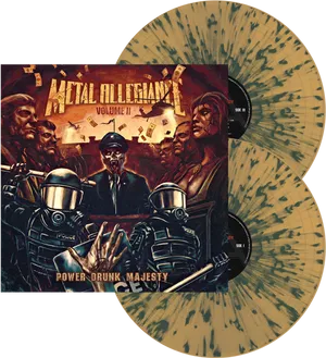 Metal_ Allegiance_ Volume_ I I_ Vinyl_ Artwork PNG Image