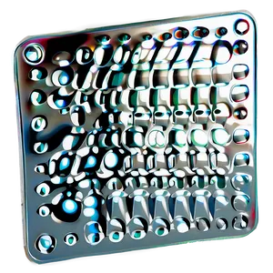 Metal Plate D PNG Image