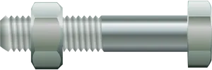 Metal Screw Isolated3 D Rendering PNG Image