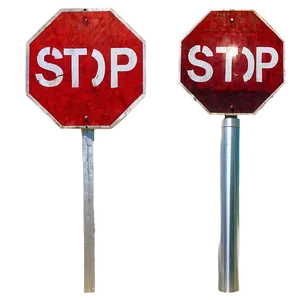 Metal Stop Sign Png 05232024 PNG Image