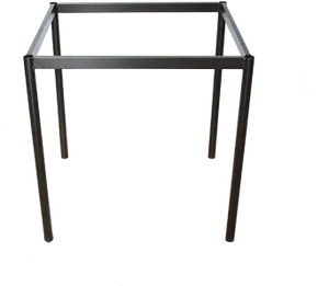 Metal Table Frame Structure PNG Image