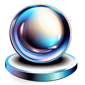 Metallic 3d Circle Illustration Png Oyy PNG Image