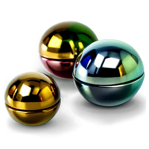 Metallic Bead Selection Png Geu PNG Image