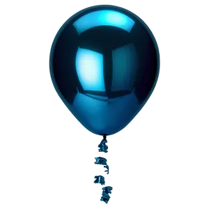 Metallic Blue Balloons Png Wyw PNG Image