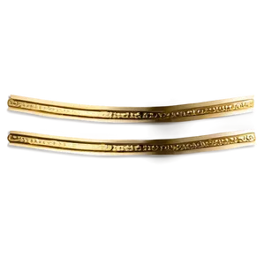 Metallic Gold Trim Png 65 PNG Image