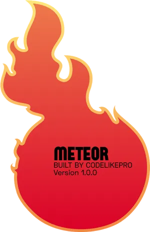 Meteor Logo Code Like Pro Version1.0.0 PNG Image