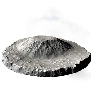 Meteorite Crater Impact Zone Png Bcy PNG Image