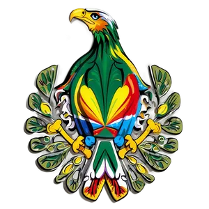 Mexican Eagle Illustration Png Hwg PNG Image