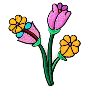 Mexican Flower Embroidery Designs Png Woc5 PNG Image