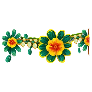 Mexican Flower Garlands Png Wiv53 PNG Image